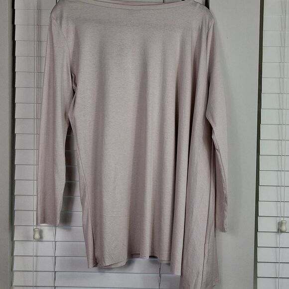 COS Soft Pink Asymmetrical Women's 100% cotton Tunic. Size M - Picture 2 of 11